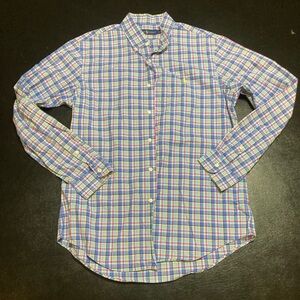 Polo Ralph Lauren Blue and Pink Plaid Shirt